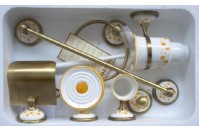 Set accesorii Tiber crom